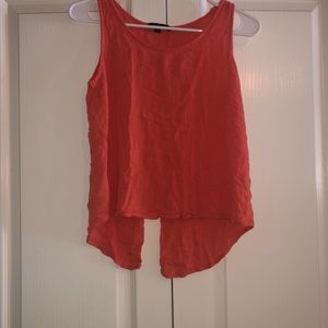Coral tank top